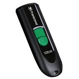 Флеш-диск 128 GB TRANSCEND JetFlash 790C, разъем USB Type-С, черный/зеленый, TS128GJF790C 513650