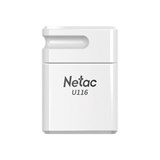 Флеш-диск 32 GB NETAC U116, USB 2.0, белый, NT03U116N-032G-20WH 513693