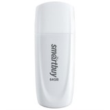 Флеш-диск 64 GB SMARTBUY Scout USB 2.0, белый, SB064GB2SCW 513771