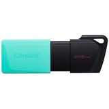 Флеш-диск 256GB KINGSTON DataTraveler Exodia M, разъем USB 3.2, черный/зеленый, DTXM/256GB 513783