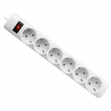 Сетевой фильтр DEFENDER DFS 155, 6 розеток, 5 м, белый, 99493 513816