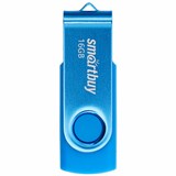 Флеш-диск 16 GB SMARTBUY Twist USB 2.0, синий, SB016GB2TWB 513906