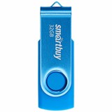 Флеш-диск 32 GB SMARTBUY Twist USB 2.0, синий, SB032GB2TWB 513908