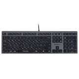Клавиатура проводная A4TECH Fstyler FX50, USB, 109 кнопок, серая, 1624628 513918