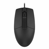 Мышь проводная A4TECH OP-330, USB, 2 кнопки + 1 колесо-кнопка, оптическая, черная, 1530236 513922