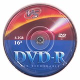 Диски DVD-R VS, 4,7 Гб, 16x, Cake Box (упаковка на шпиле), КОМПЛЕКТ 50 шт., VSDVDRCB5001 514000