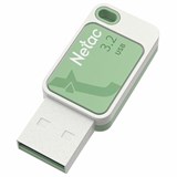 Флеш-диск 128 GB NETAC UA31, USB 3.2, зеленый, NT03UA31N-128G-32GN 514058