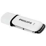 Флеш-диск 32 GB PHILIPS SNOW, разъем USB 2.0, черный, FM32FD70B/97 514079