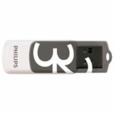 Флеш-диск 32 GB PHILIPS VIVID, разъем USB 2.0, черный, FM32FD05B/97 514090