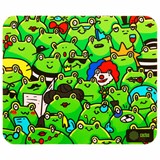 Коврик для мыши CACTUS "Frogs", 300x250x3 мм, CS-MP-D09M 514114