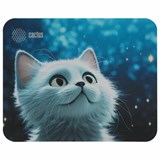 Коврик для мыши CACTUS "White Cat", 220x180x2 мм, CS-MP-P06XS 514118
