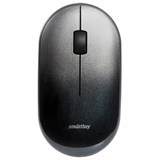 Мышь беспроводная бесшумная SMARTBUY SBM-266AG-K, USB, 2 кнопки + 1 колесо, оптическая, черная 514185