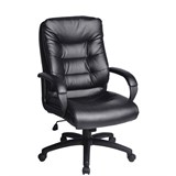 Кресло руководителя BRABIX "Supreme" EX-503, экокожа, черное 530873