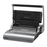 Переплетная машина для пластиковой пружины FELLOWES "QUASAR+", пробивает до 25 л., сшивает до 500 л., FS-56277 530883
