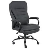 Кресло офисное BRABIX PREMIUM Heavy Duty HD-001, усиленное, НАГРУЗКА до 200 кг, экокожа, 531015 531015
