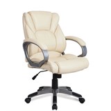 Кресло офисное BRABIX "Eldorado EX-504", экокожа, бежевое, 531167 531167
