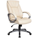 Кресло офисное BRABIX "Maestro EX-506", экокожа, бежевое, 531168 531168
