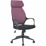 Кресло офисное BRABIX PREMIUM "Galaxy EX-519", ткань, черное/терракотовое, 531570 531570