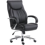 Кресло офисное BRABIX PREMIUM Advance EX-575, хром, экокожа, черное, 531825 531825
