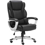 Кресло офисное BRABIX PREMIUM Rest EX-555, пружинный блок, экокожа, черное, 531938 531938