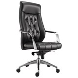 Кресло офисное BRABIX PREMIUM "Sonata EX-754", мультиблок, алюминий, экокожа, черное, 532491 532491