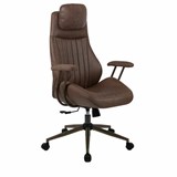 Кресло BRABIX PREMIUM "Arizona EX-573", синхромеханизм, искусственная замша, коричневый, 532944 532944