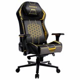 Кресло BRABIX PREMIUM "Tanos GM-180", мультиблок, 4D подлокотники, литой поролон, черное/желтое, 532953 532953
