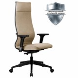 Кресло МЕТТА "ErgoLife" 10 B1-162D, пластик, синхромеханизм, 2D-подлокотники, ткань, бежевое 532991