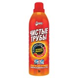 Средство для прочистки канализационных труб 1 л ЧИСТЫЕ ТРУБЫ (ТИП КРОТ) 600658