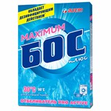 Средство для отбеливания и чистки тканей 600 г, БОС плюс Maximum, порошок 601689