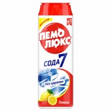 Чистящее средство 480 г, ПЕМОЛЮКС Сода-5/7, Лимон, порошок 601899