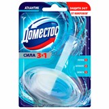 Блок туалетный подвесной твердый 40 г DOMESTOS (Доместос) "Атлантик", основной блок 602271