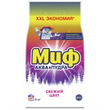 Стиральный порошок-автомат 6 кг, МИФ 3 в 1 "Свежий цвет" 602420