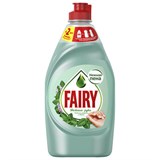 Средство для мытья посуды, 450 мл, FAIRY (Фейри) Нежные руки, Чайное дерево и мята 603143