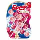Освежитель WC (для туалета) твердый 3х50 г БРЕФ De Luxe, Нежная магнолия, 17258 606815