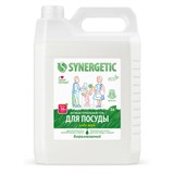Гель для мытья посуды антибактериальный 5 л, SYNERGETIC Алоэ, канистра 608276