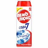 Чистящее средство 480 г, ПЕМОЛЮКС Сода-5/7 Морской бриз, порошок 608933