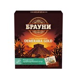 Сахар прессованный тростниковый БРАУНИ "Демерара Голд", 0,5 кг (98 кусочков, размер 15х16х21 мм) 620432