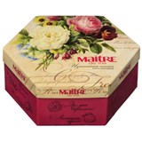 Чай MAITRE "Цветы" ассорти 12 вкусов, НАБОР 60 пакетиков, баж 082 620900