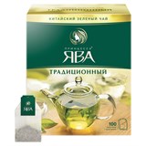Чай ПРИНЦЕССА ЯВА зеленый, 100 пакетиков по 2 г, 0880-18 621043