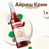 Сироп BARINOFF "Айриш-Крим", 1 л, стеклянная бутылка 622209