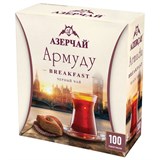 Чай АЗЕРЧАЙ "Армуду Breakfast" черный, 100 пакетиков по 1,6 г, 420534 622735