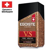 Кофе растворимый EGOISTE "V.S" 100 г, стеклянная банка, сублимированный, ШВЕЙЦАРИЯ, EG10009007 622778