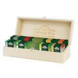 Чай AHMAD ассорти 10 вкусов в деревянной шкатулке, НАБОР 100 пакетов, Z583-2 622785