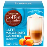Кофе в капсулах VERONESE "Latte Macchiato Caramel" для кофемашин Dolce Gusto, 10 порций, 4620017632009 622796