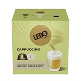 Кофе в капсулах LEBO "Cappuccino" для кофемашин Dolce Gusto, 8 порций (16 капсул) 623214
