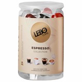 Кофе в капсулах, 40 порций, Ассорти 4 вкуса, для кофемашин Nespresso, LEBO 623228