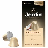 Кофе в капсулах JARDIN "Coconat" для кофемашин Nespresso, 10 порций 624190
