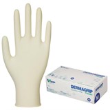 Перчатки латексные смотровые, 50 пар (100 шт.), размер M (средний), DERMAGRIP Classic, D1502-10 630063