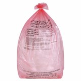Пакеты для медицинских отходов КОМПЛЕКТ 100 шт., класс В (красные) 30 л, 50х60 см,10 мкм, ПТП "Киль" 631274